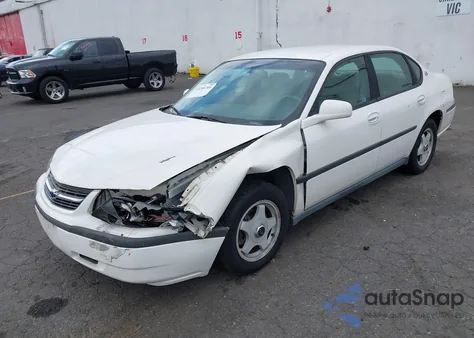 2004 Chevrolet Impala из США, поврежденный, VIN 2G1WF52K149272162